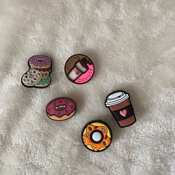 dunkin Other - Dunkin’ Donuts Charms for Shoes NWT